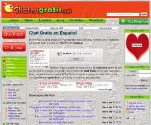 chatea gratis|Chat gratis, chatear en español: para ligar y hacer amigos